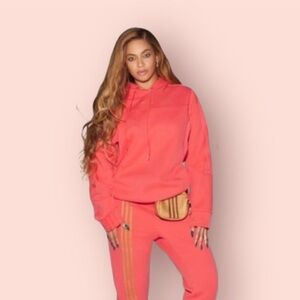 NWOT Adidas x Ivy Park Coral Hoodie size Large
